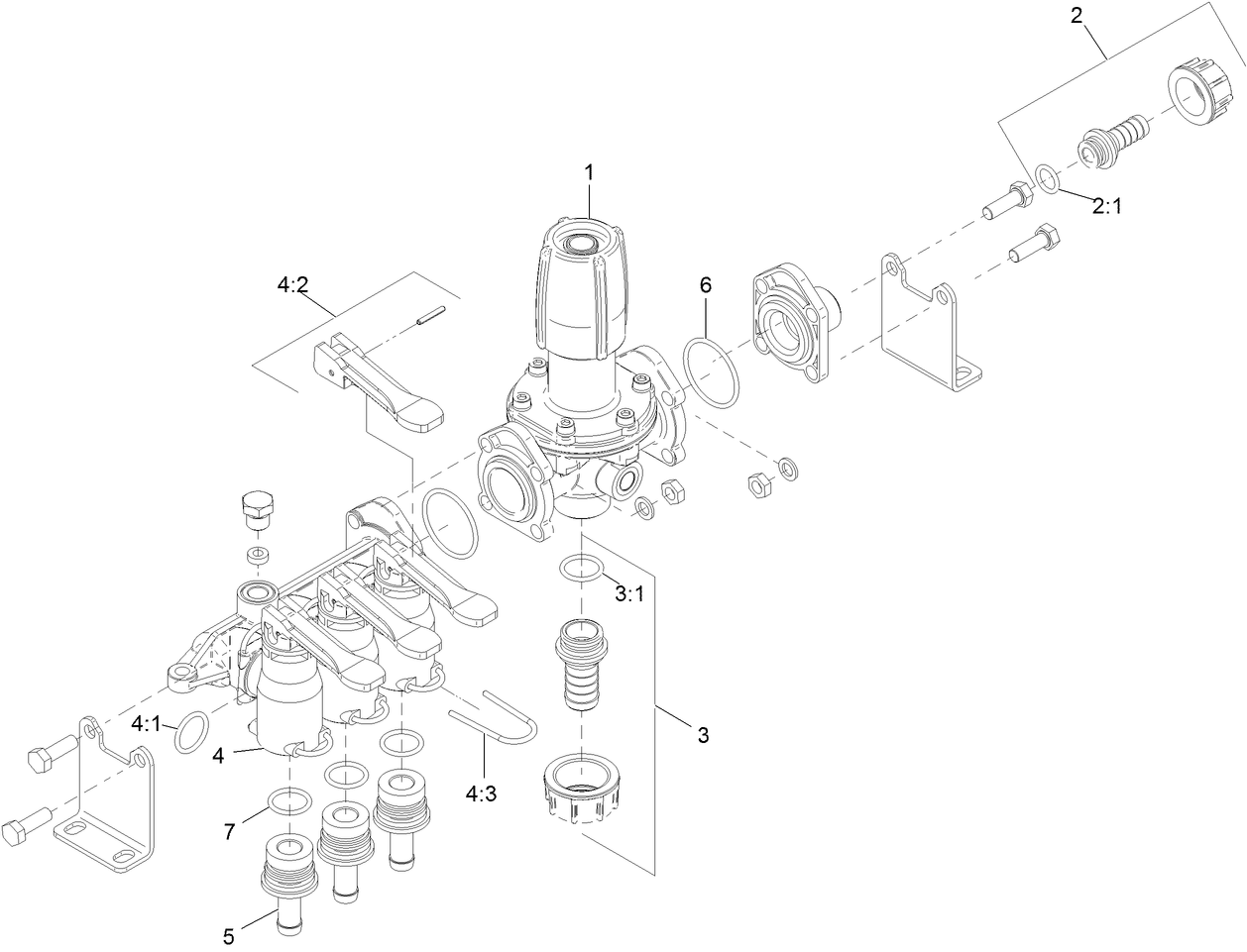 Spray Manifold Assembly No. 126-7635