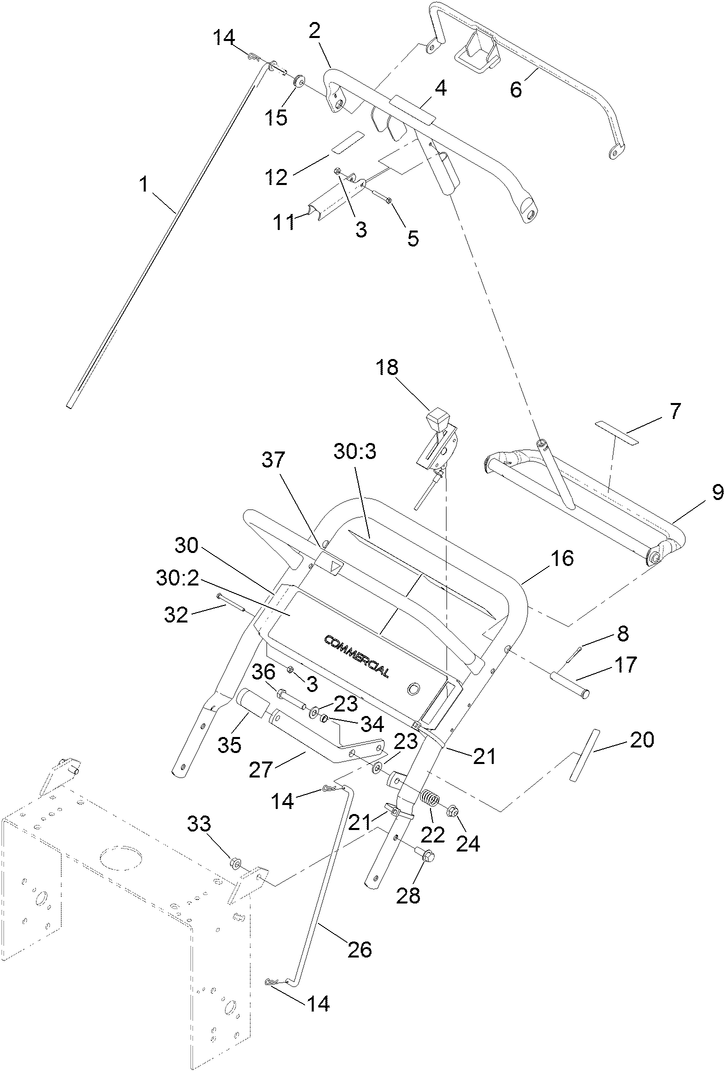 Handle and Control Assembly