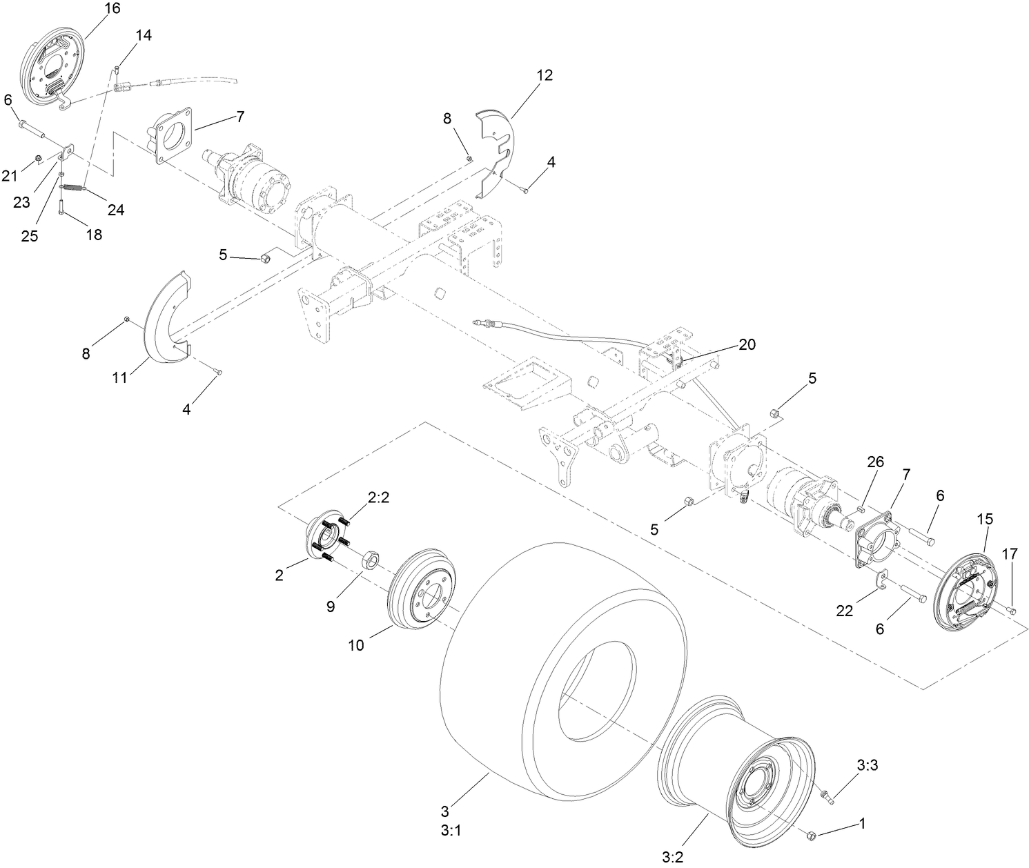 Front Axle Assembly