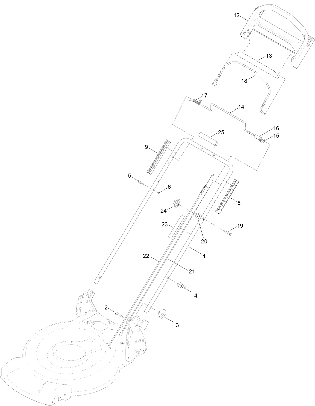 Upper Handle Assembly