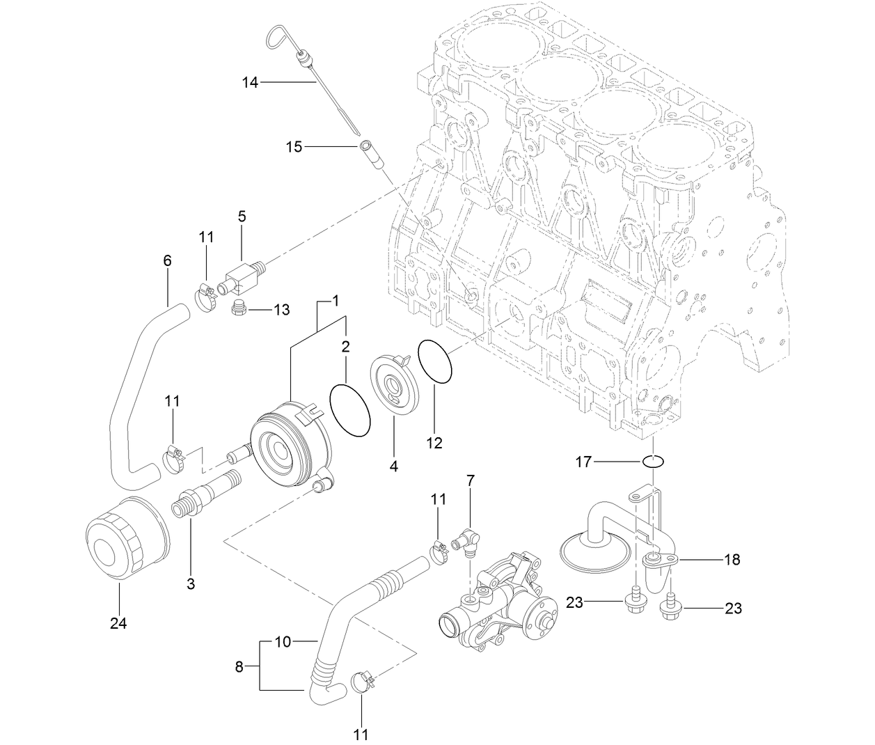 Lubrication and Oil System Assembly