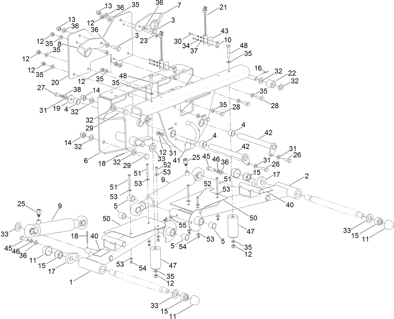 Front Lift Arm Assembly