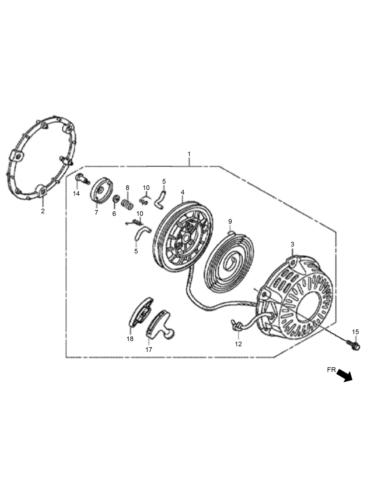 Recoil Starter Assembly