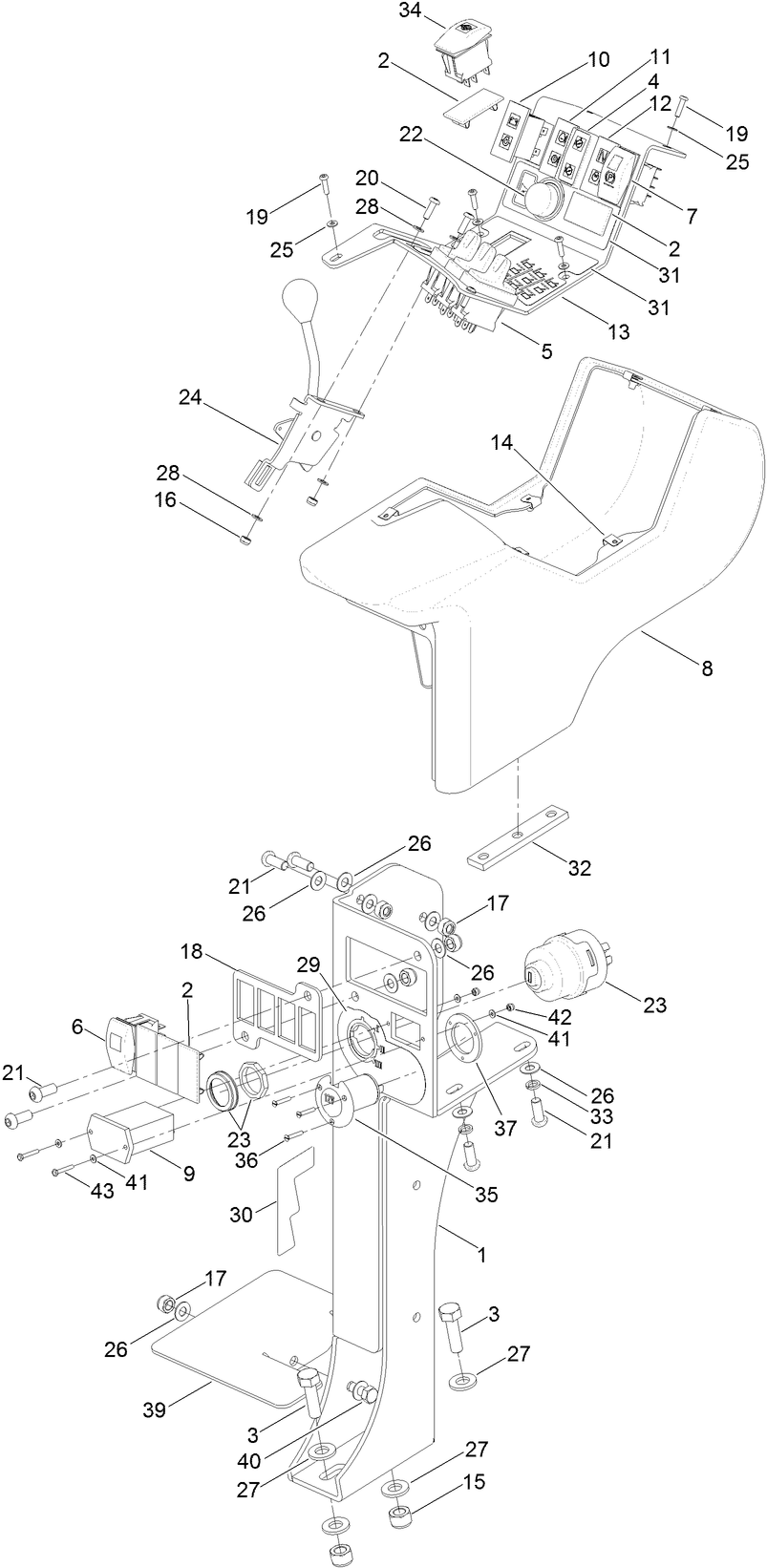 Control Panel Assembly