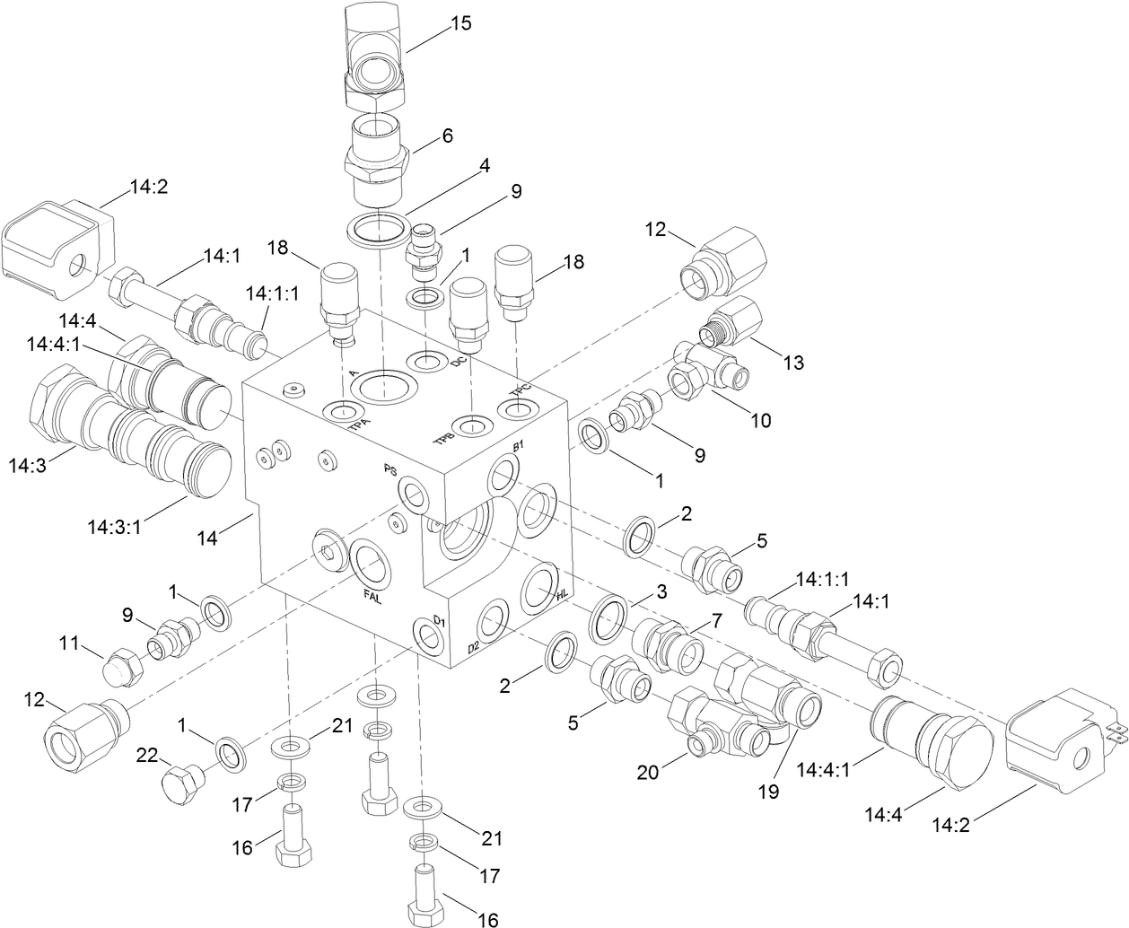 Transmission Manifold Assembly