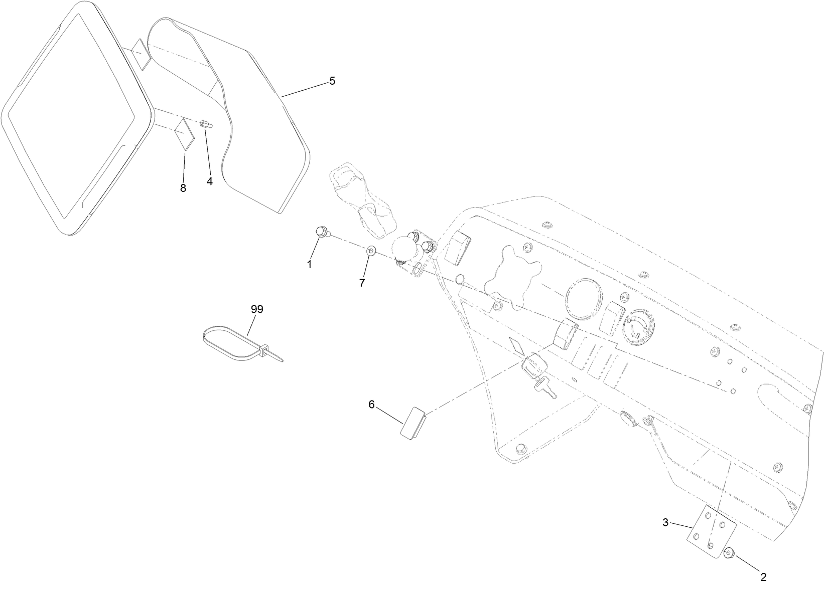Monitor Mount Assembly