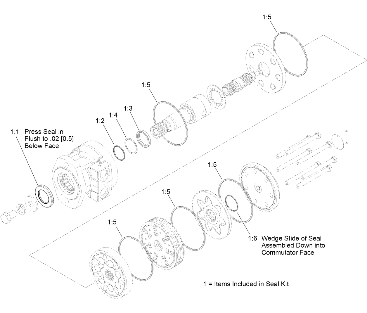 Hydraulic Motor Assembly No. 131-0652