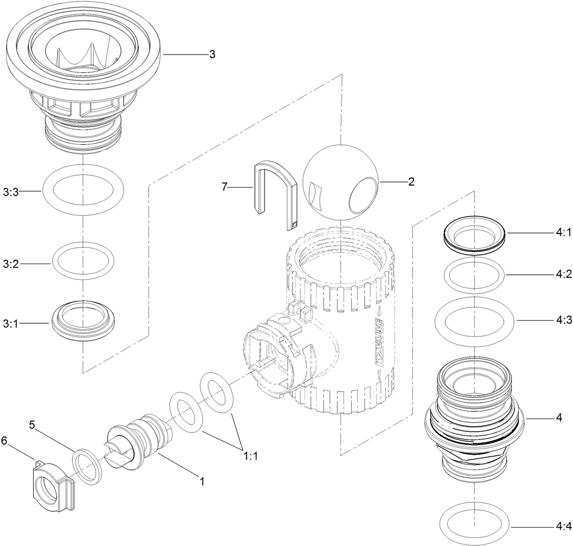 2 Way Valve On/Off Assembly No. 131-0250