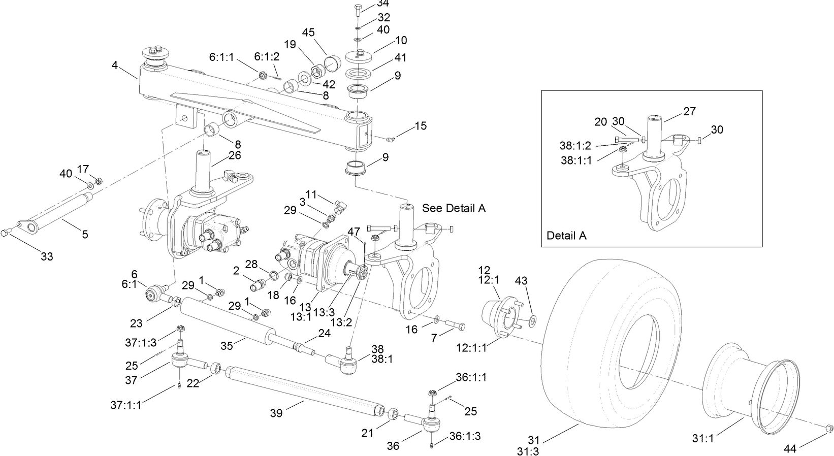 Rear Axle Assembly