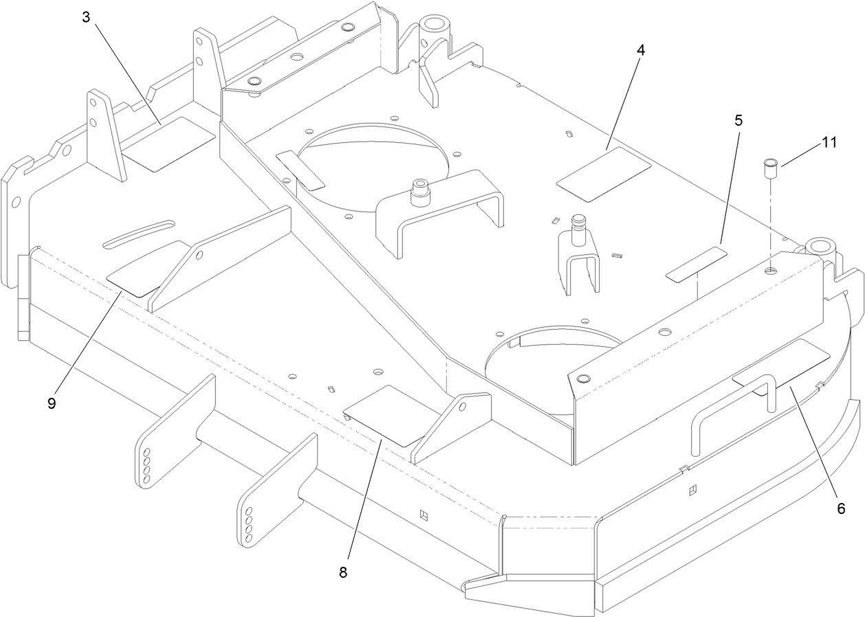 Deck Decal Assembly No. 115-4230