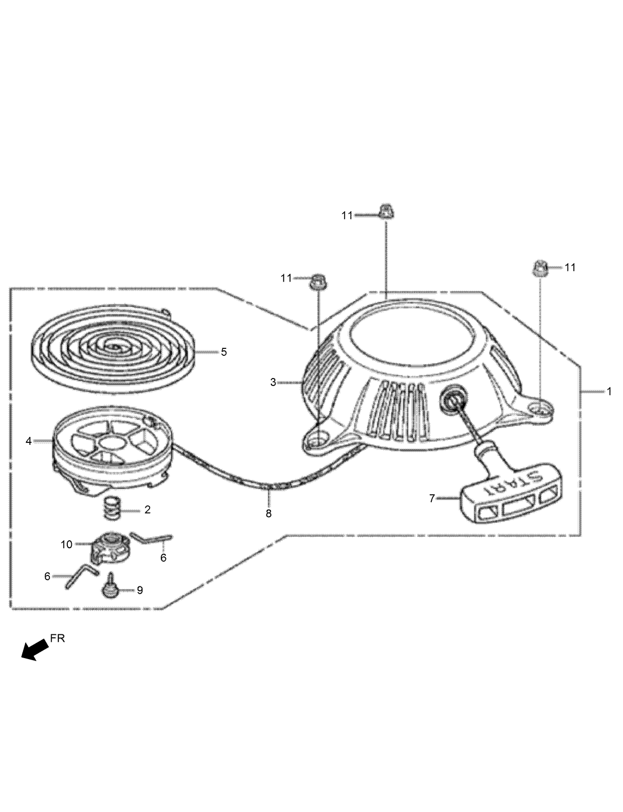 Recoil Starter Assembly