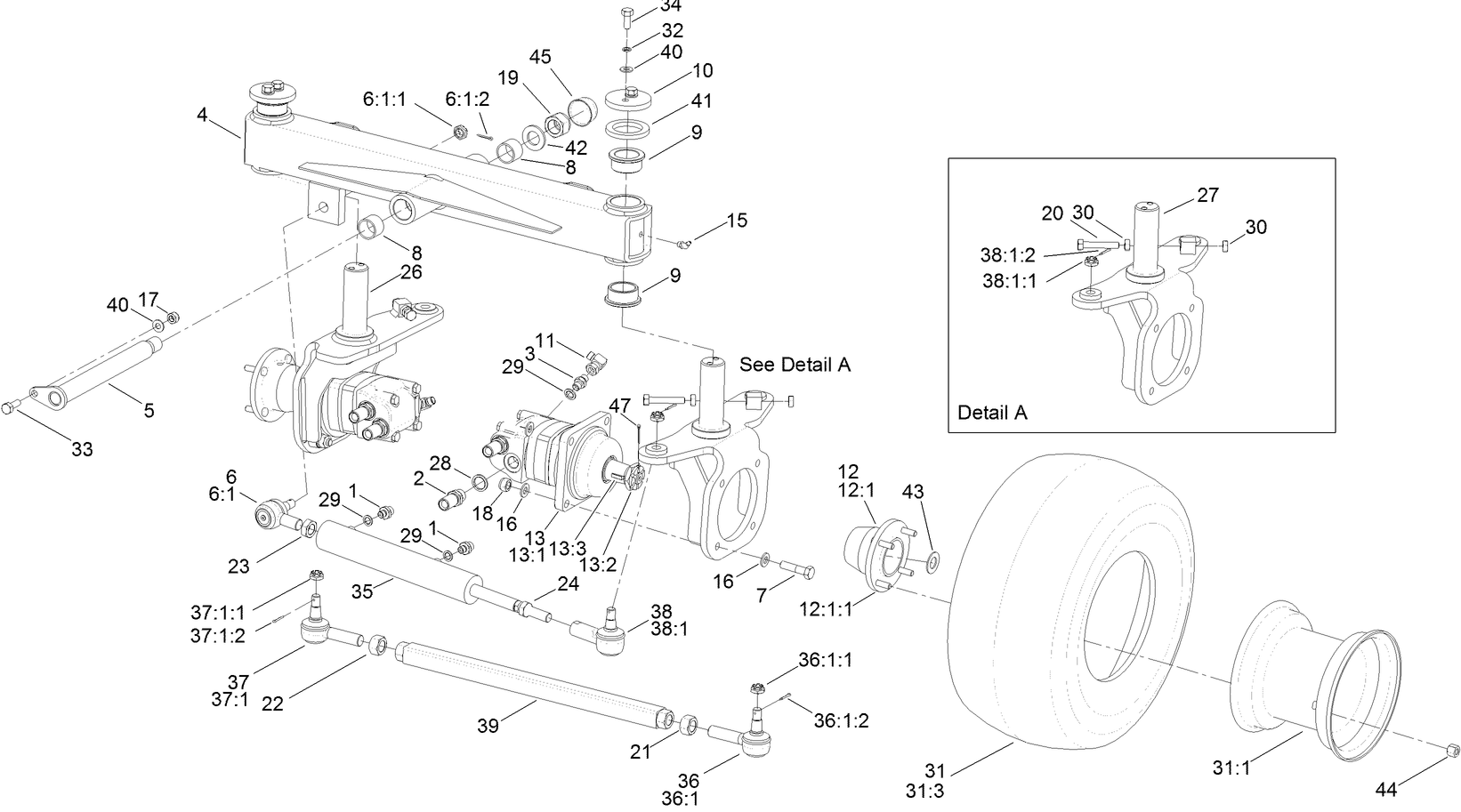 Rear Axle Assembly