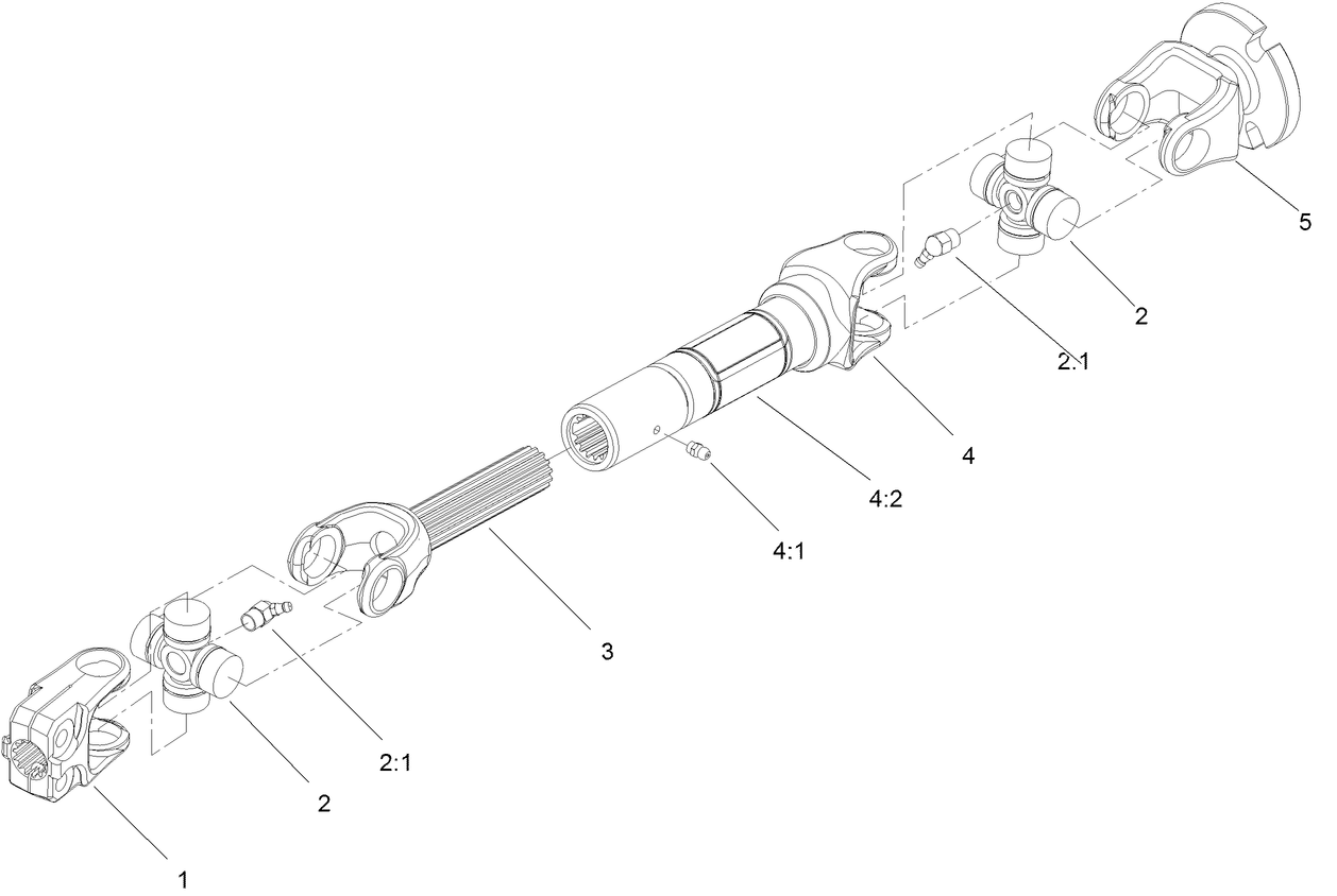 Driveshaft Assembly No. 131-6087