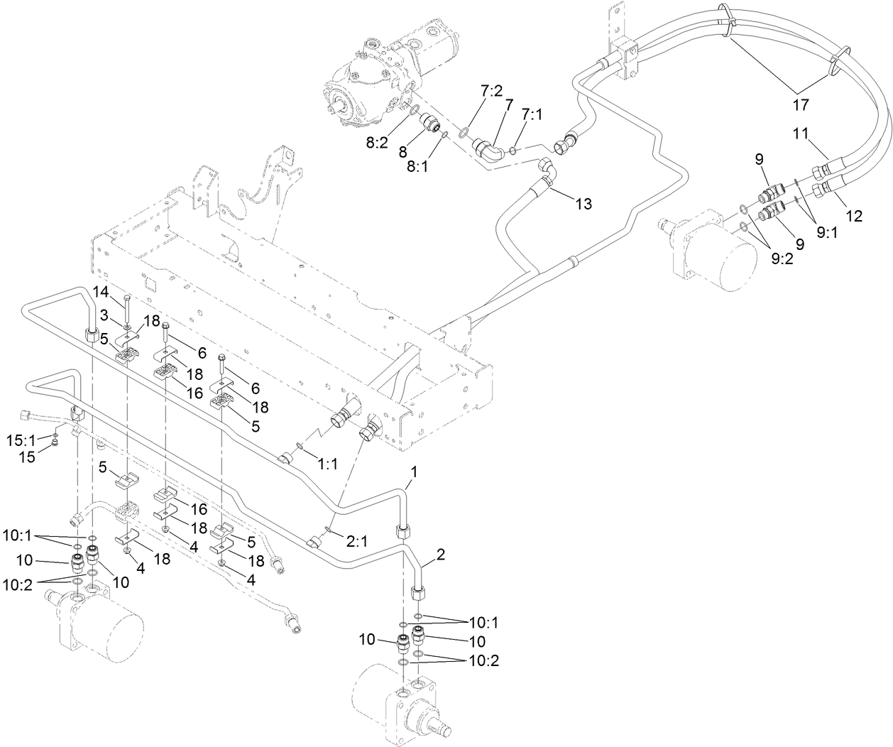 Traction Hydraulic Assembly