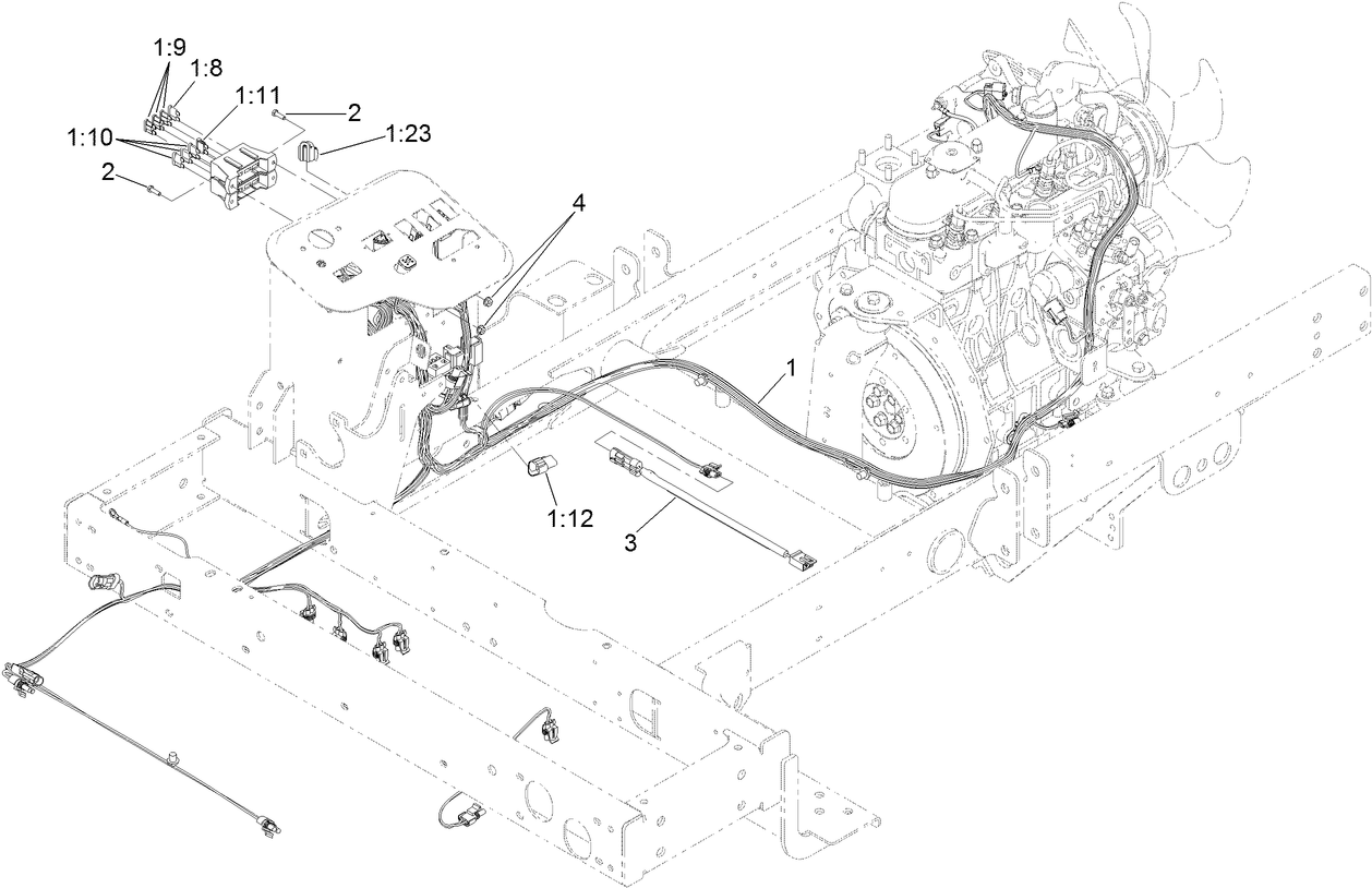 Main Wire Harness Assembly