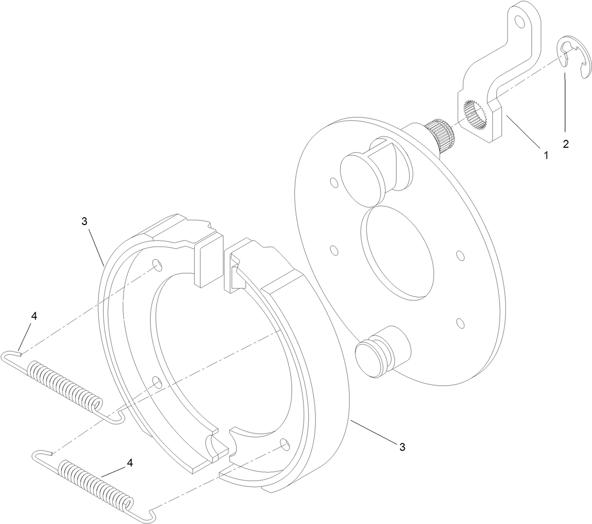 Brake Assembly No. 127-8535