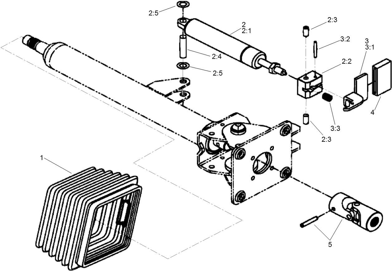 Steering Column Assembly No. 111-6756