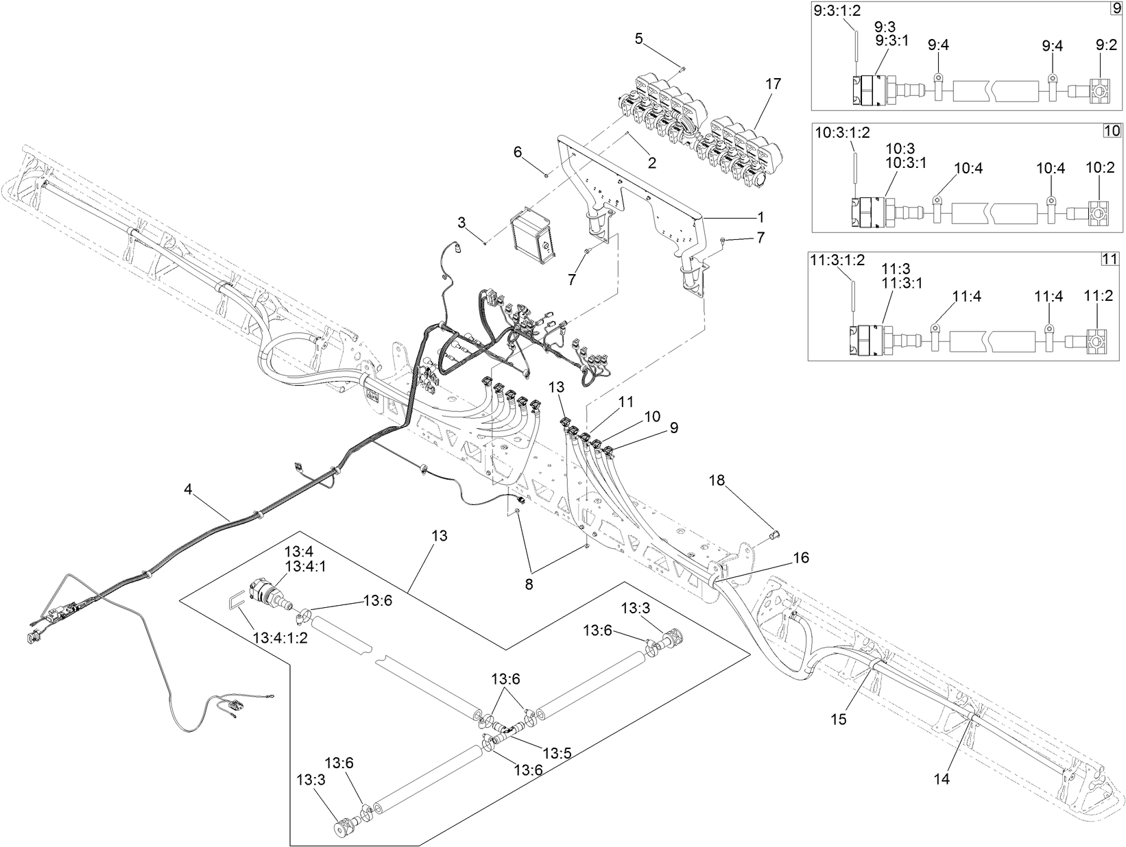 GPS Valve and Wiring Harness Assembly