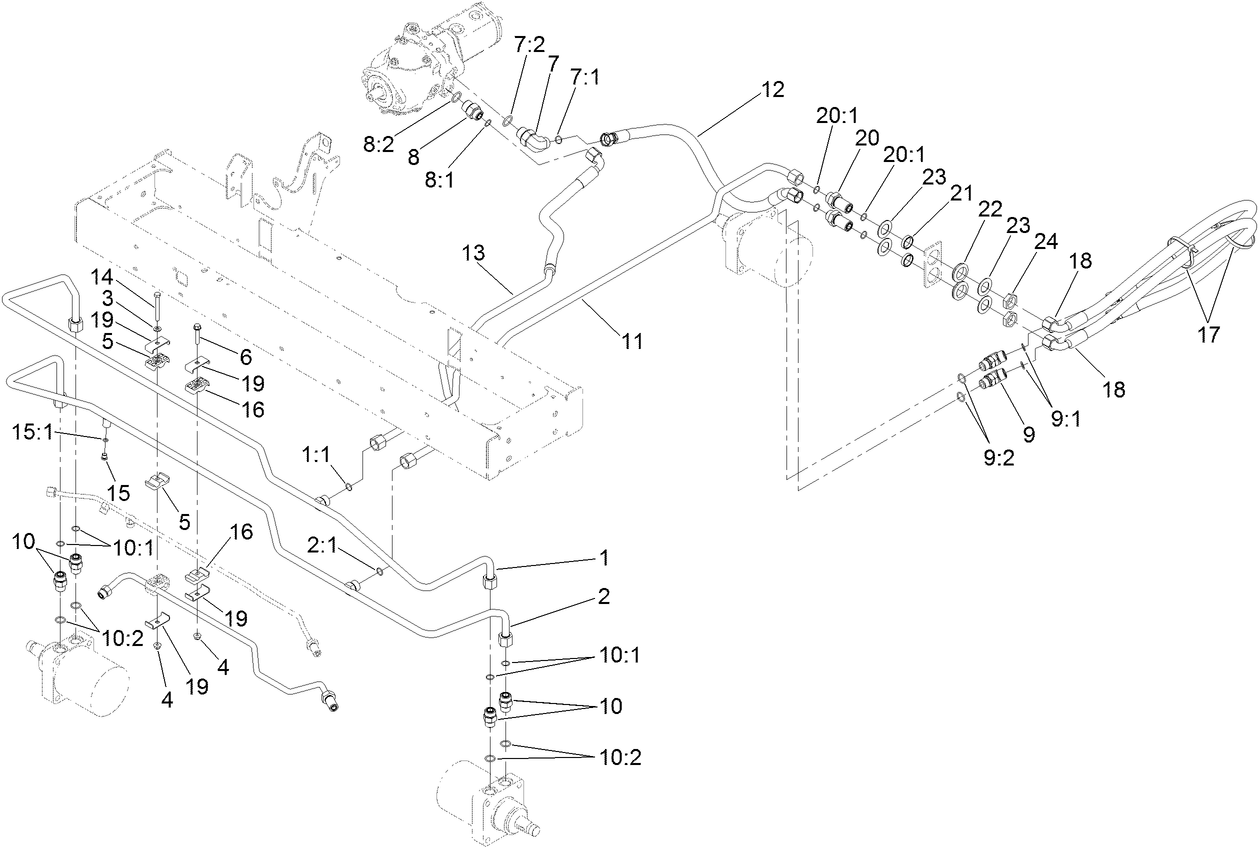 Traction Hydraulic Assembly
