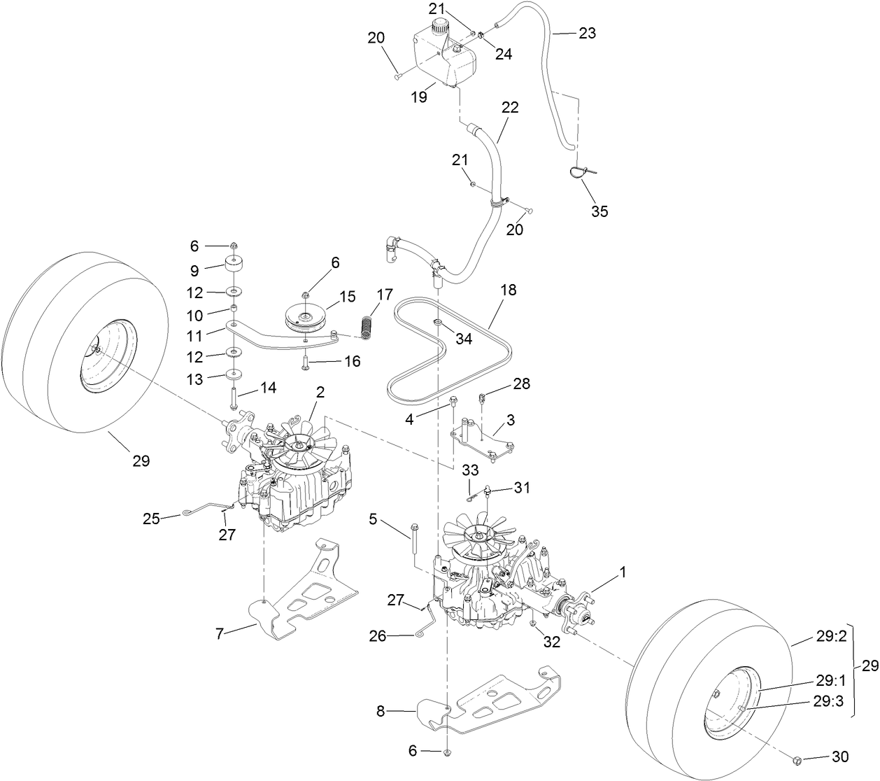 Ground Drive Assembly