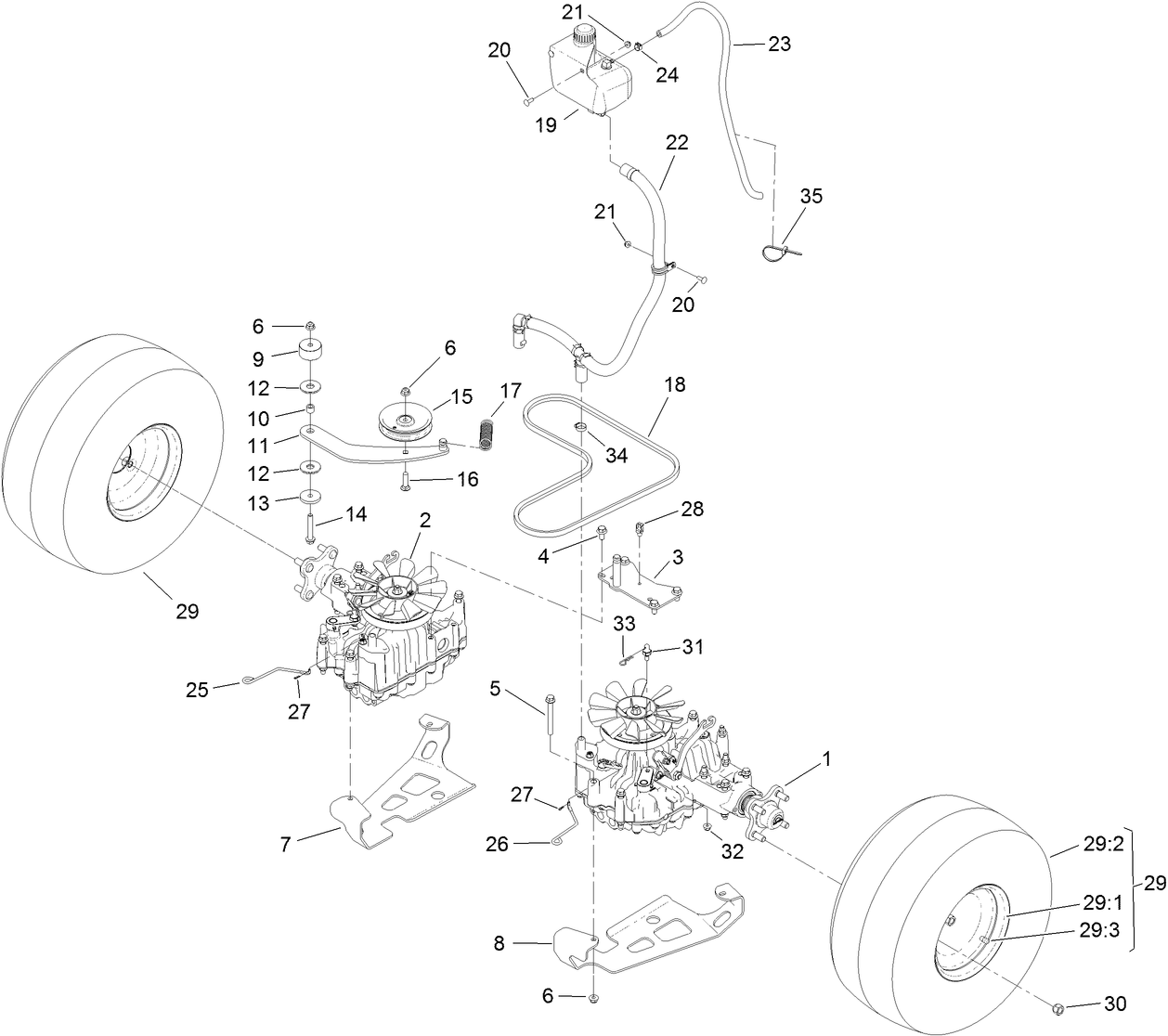 Ground Drive Assembly