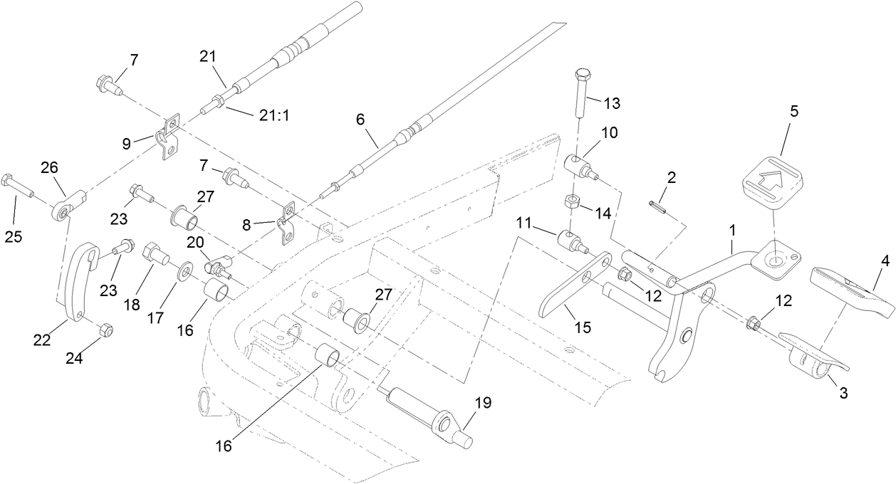 Traction Pedal Assembly