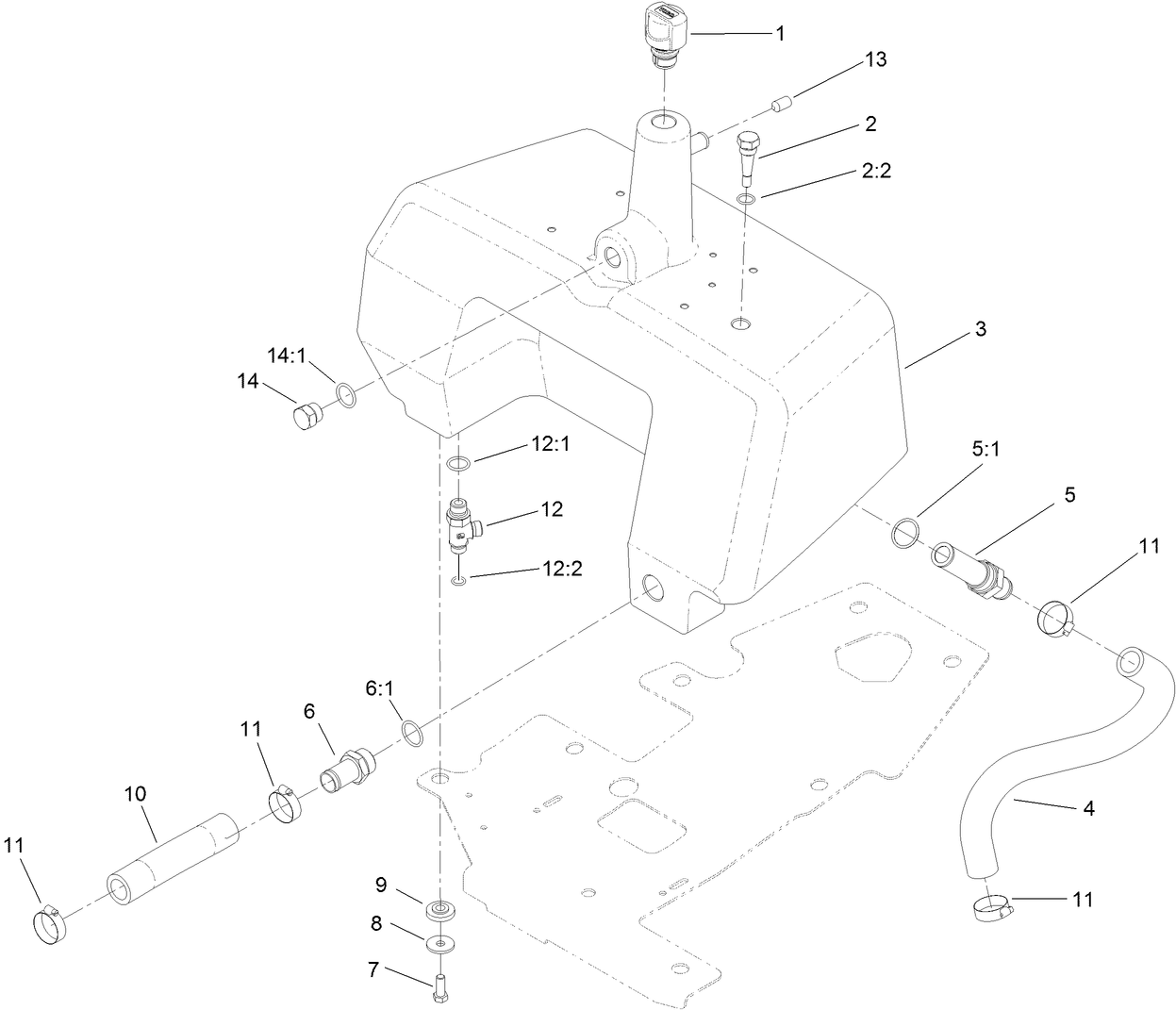 Hydraulic Tank Assembly