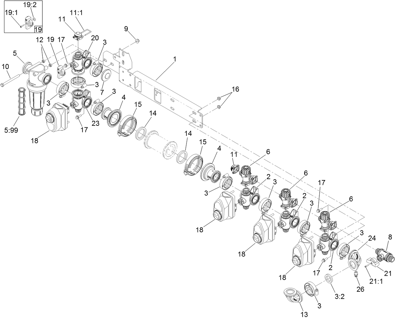 Spray Manifold Assembly