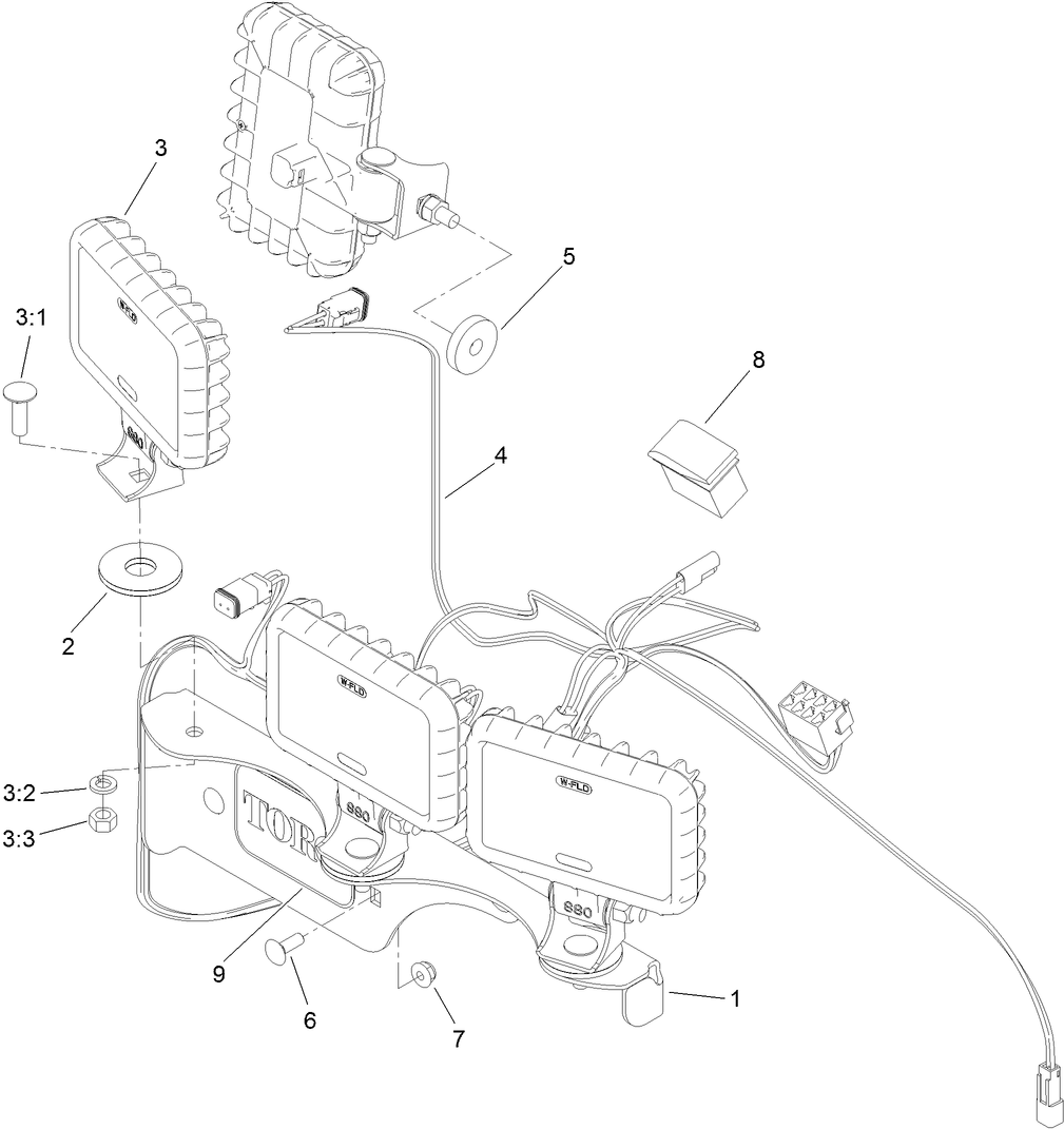 Light Kit Assembly No. 133-1437