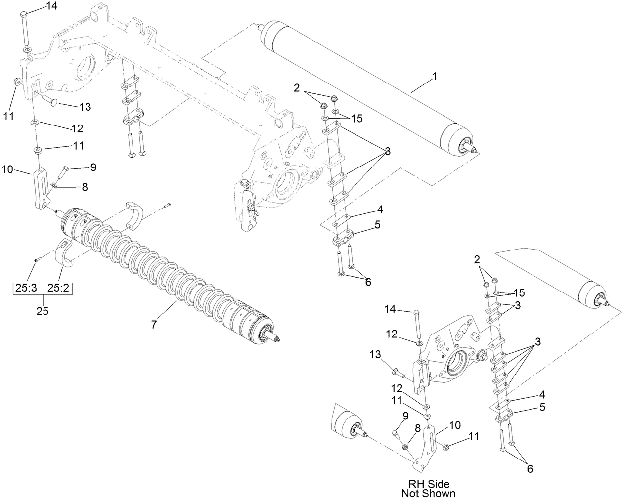 Front and Rear Roller Assembly