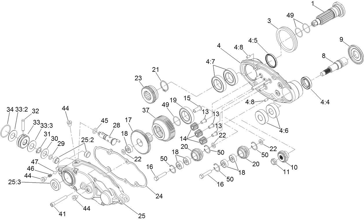 Groomer Drive Assembly No. 131-1801