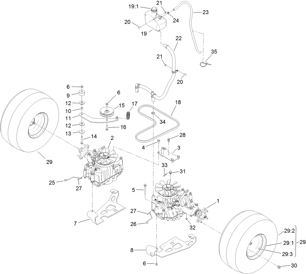 Ground Drive Assembly