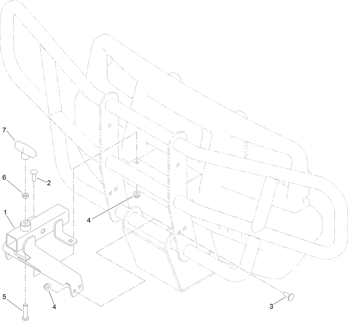 Front Hitch Assembly No. 132-8557