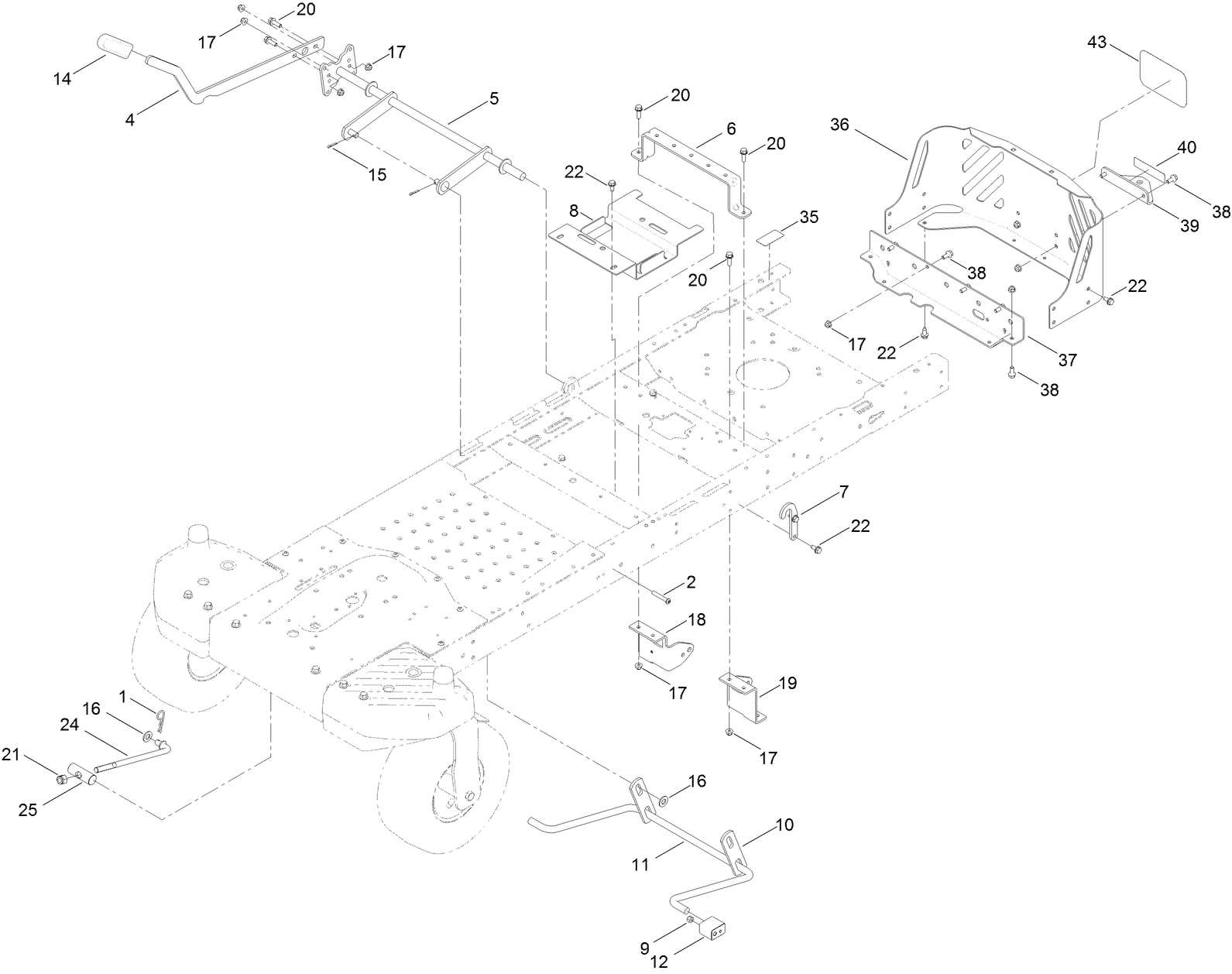 Deck Lift Assembly