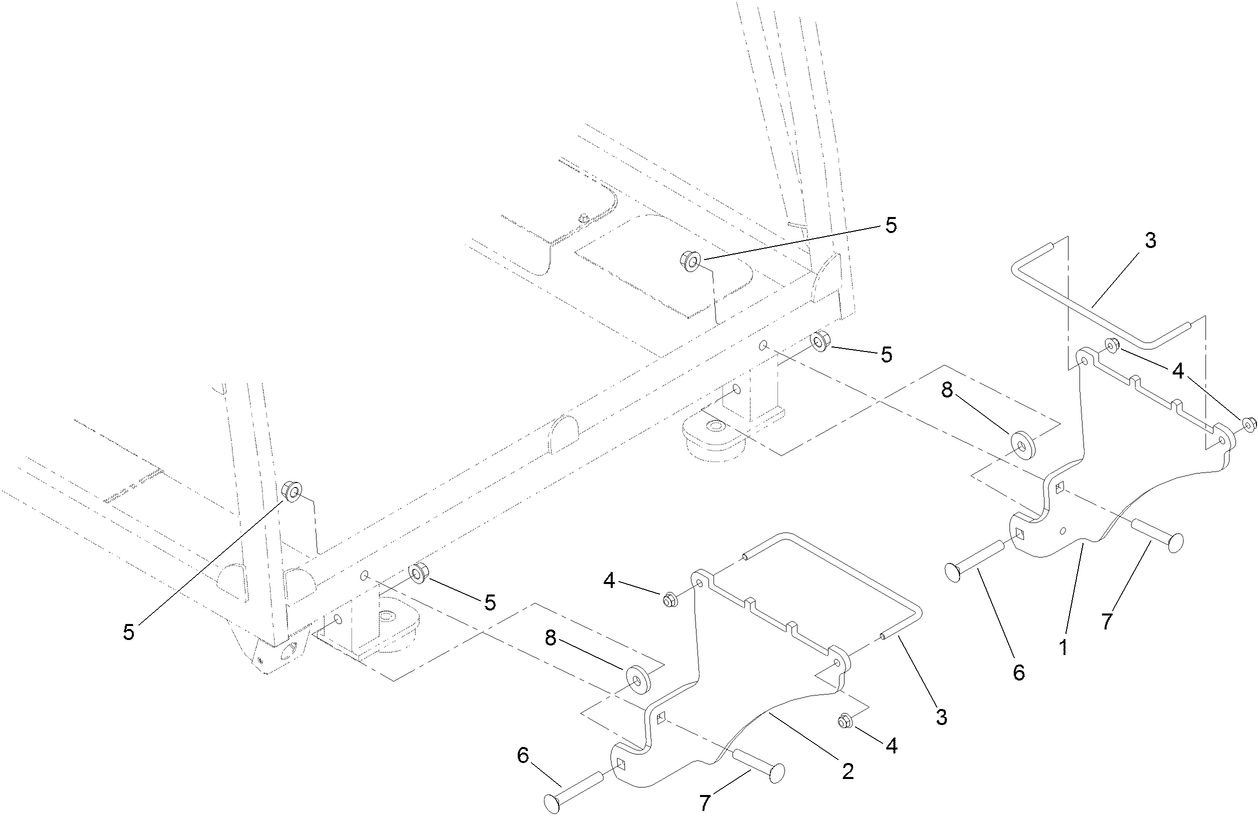 Weight Bracket Assembly No. 132-8174