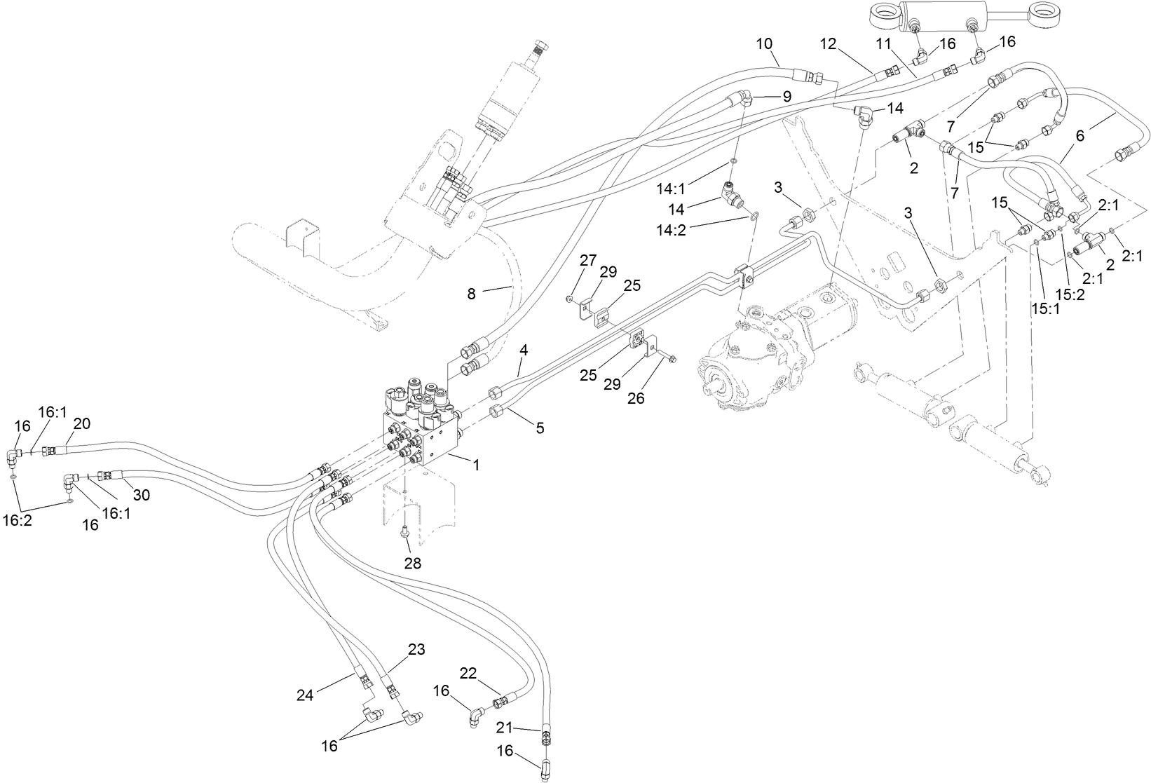 Lift Hydraulic Assembly