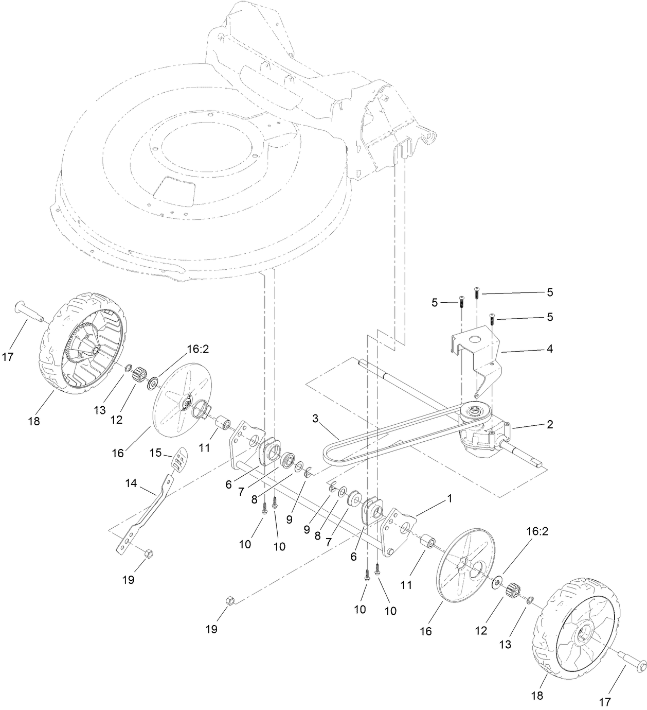 Rear Wheel Assembly