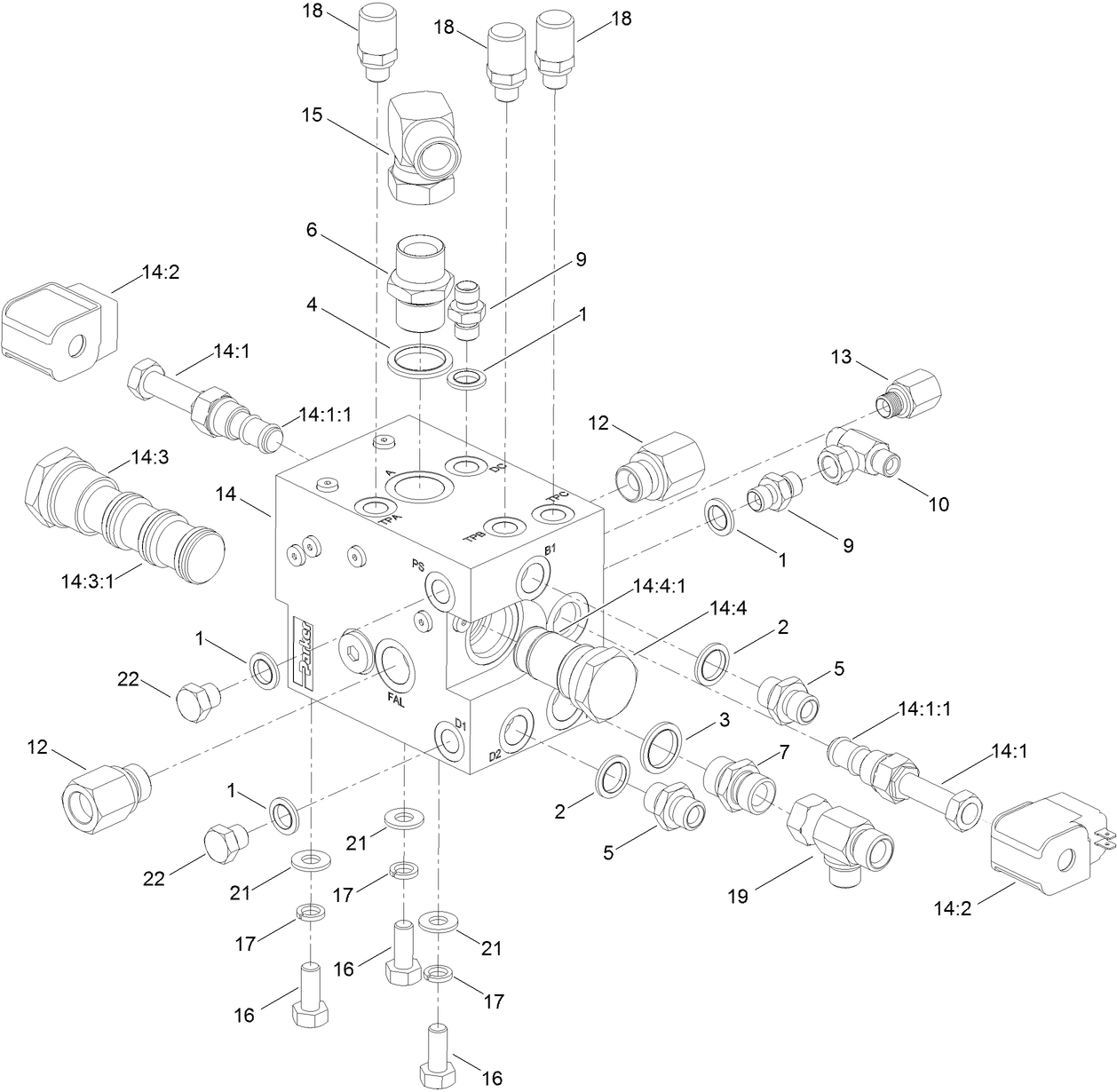 Hydraulic Manifold Assembly