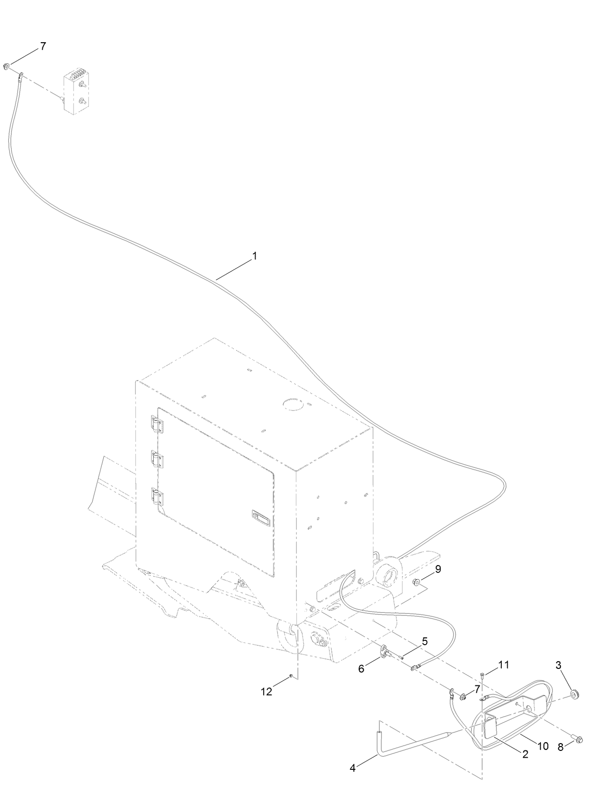 ZapAlert Ground Stake Relocation Assembly  No. 131-9019