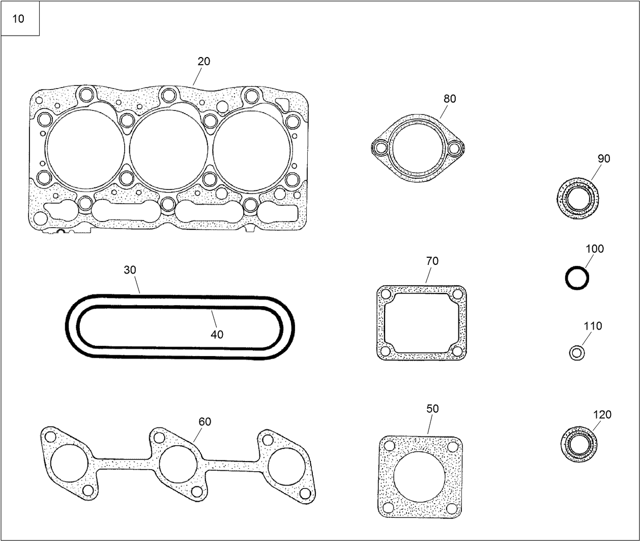 Upper Gasket Kit
