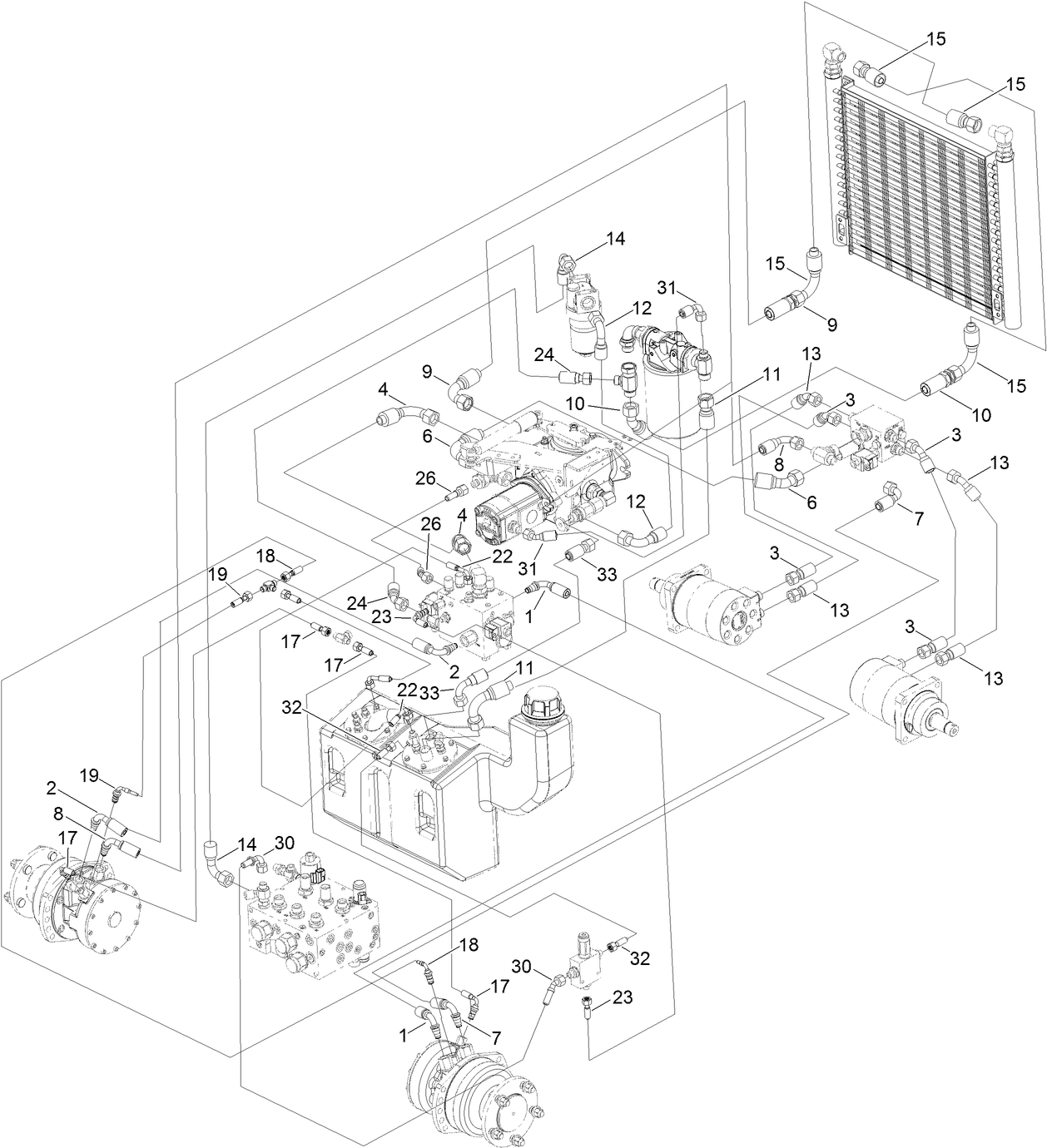 Hydraulic Transmission Hose Assembly