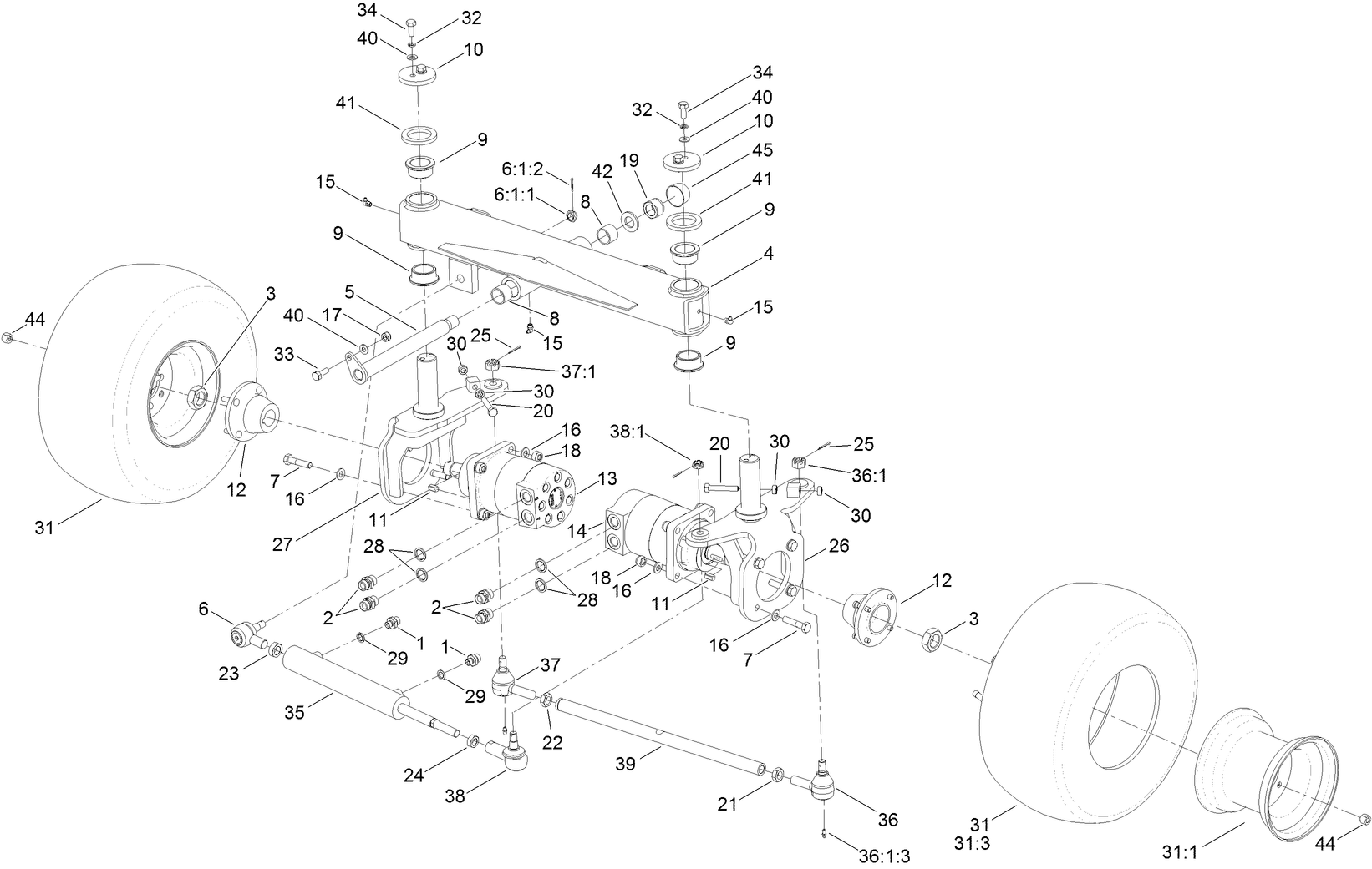 Rear Axle Assembly
