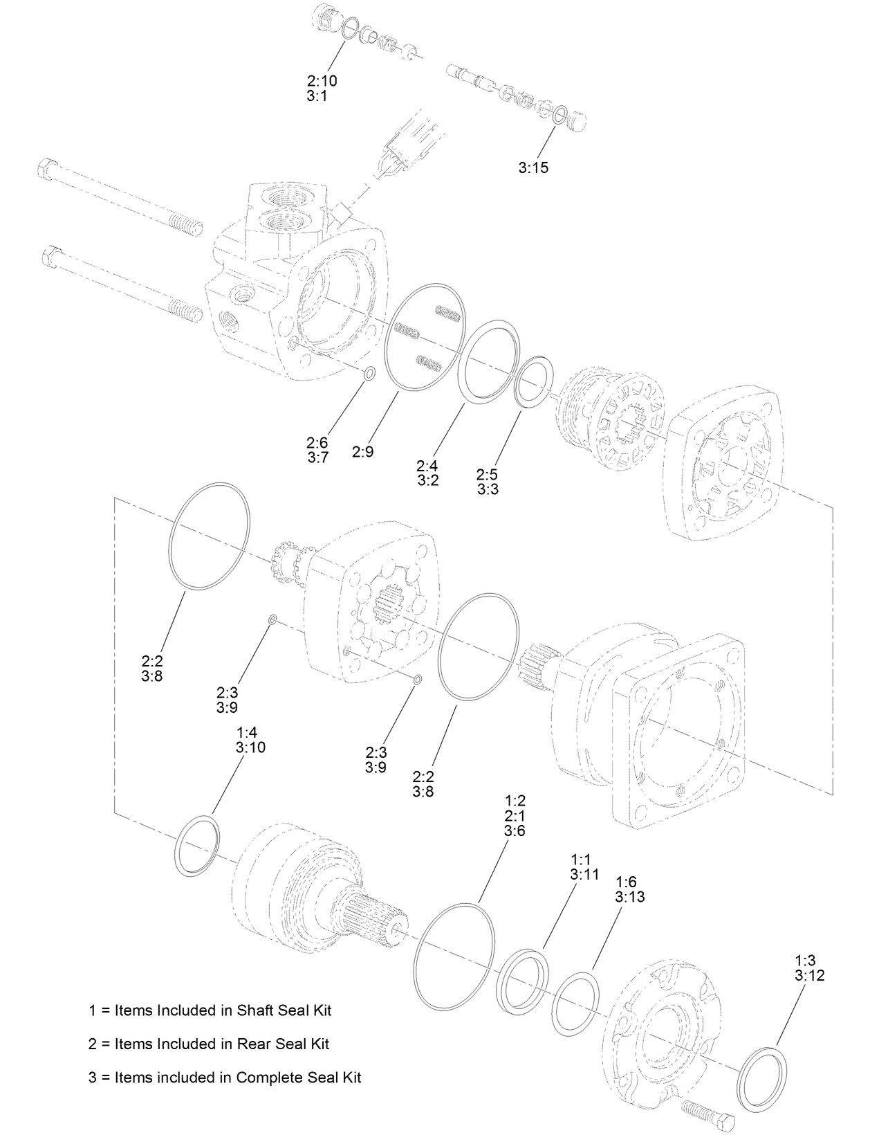 Hydraulic Motor Assembly No. AU117459