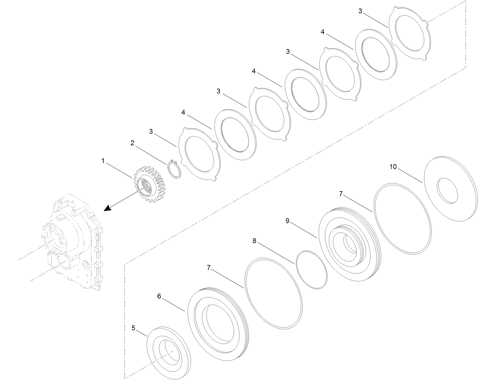 Brakes Assembly Transmission Assembly No. AU106132