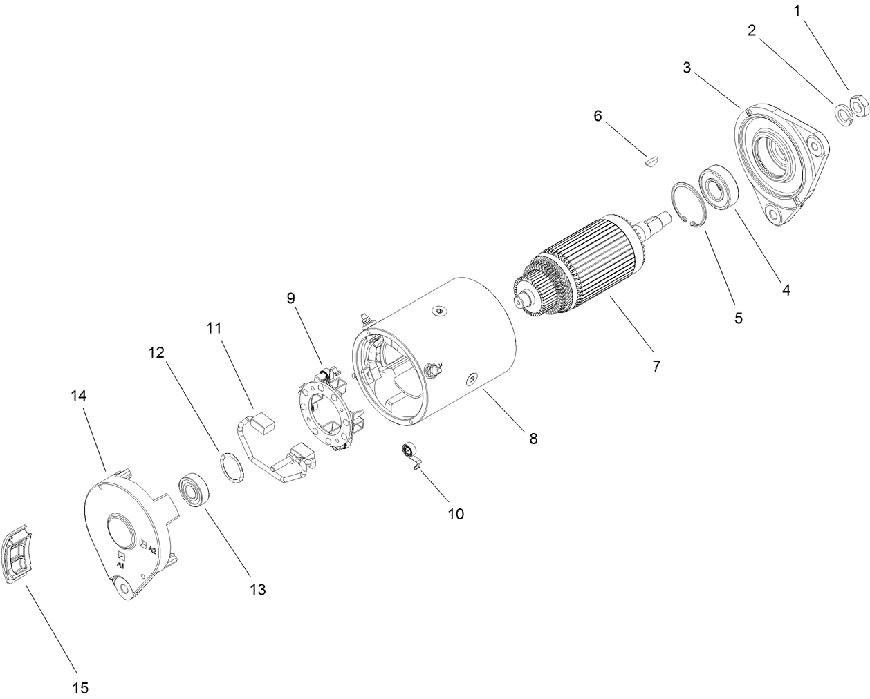 Starter Generator Assembly No. 131-8444