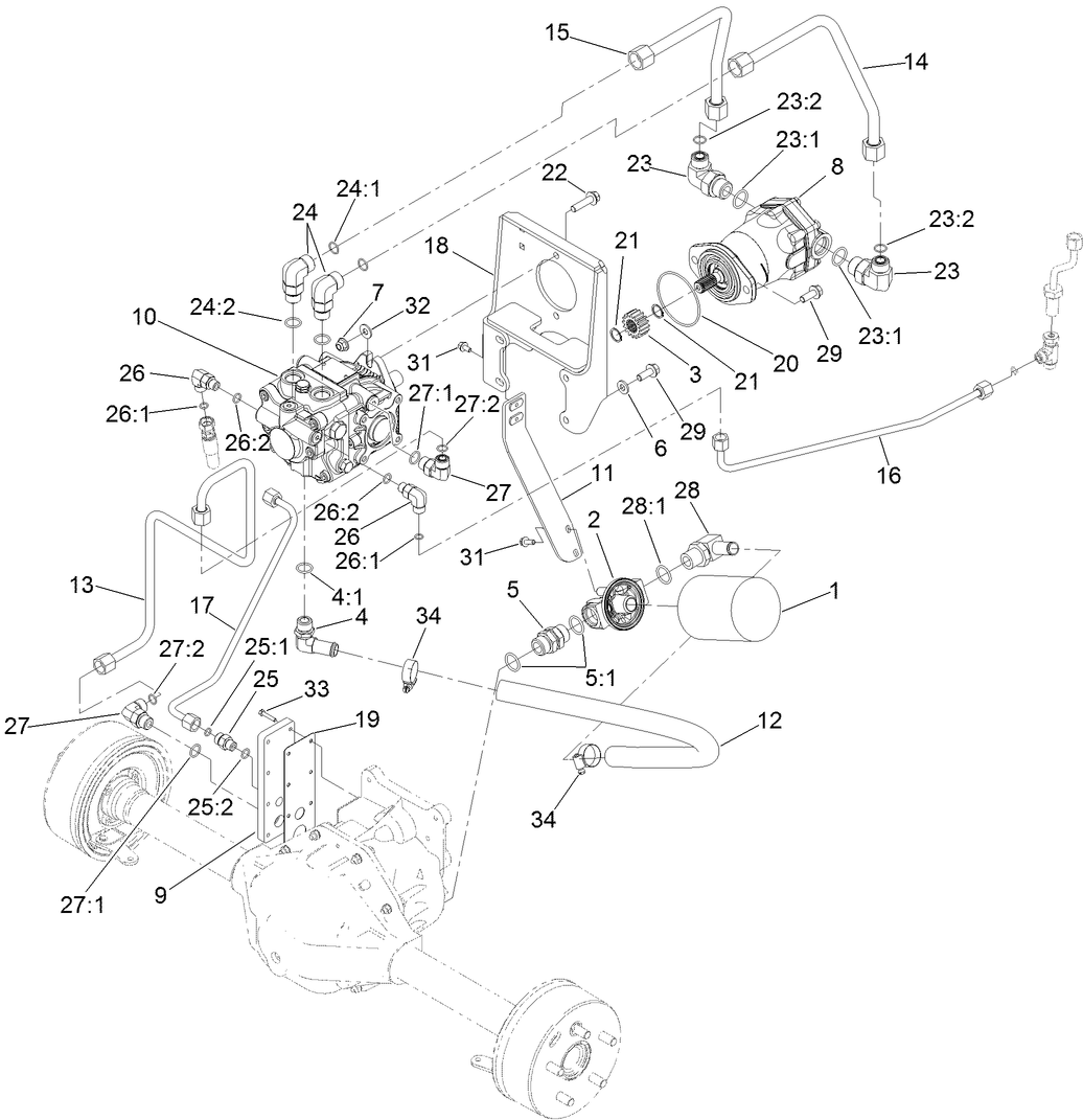 Transmission Hydraulic Assembly
