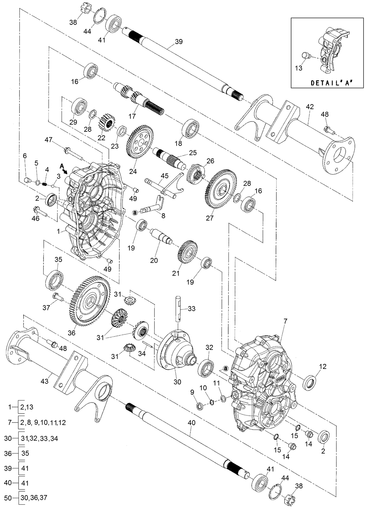 Transaxle Assembly No. 131-3486