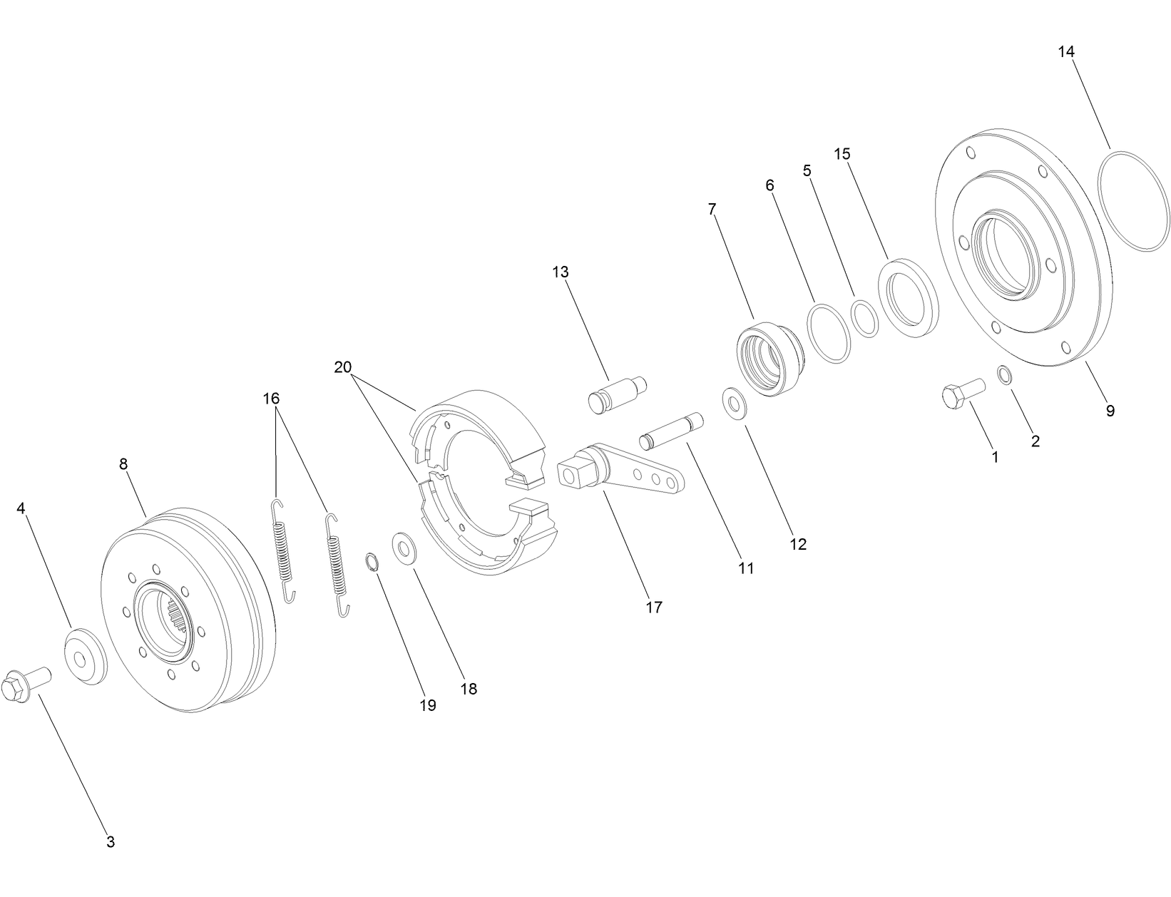 Brake Group Assembly No. 131-6900