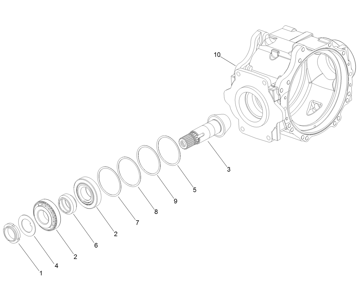 Pinion Group Assembly No. 131-7037