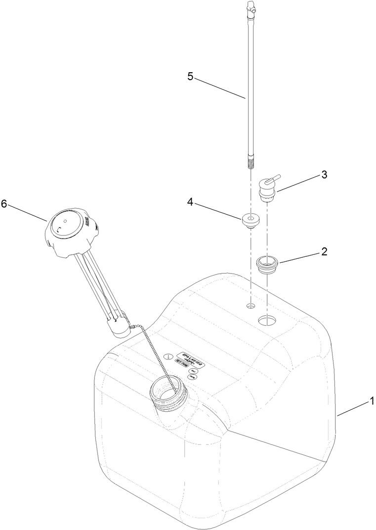 Fuel Tank Assembly No. 127-7849